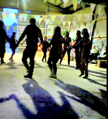 This was a 40th birthday party barn dance out near Ardingly.